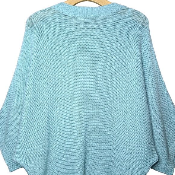 Zara Mint Bat Wing Heavy Knit Sweater - Picture 4 of 7